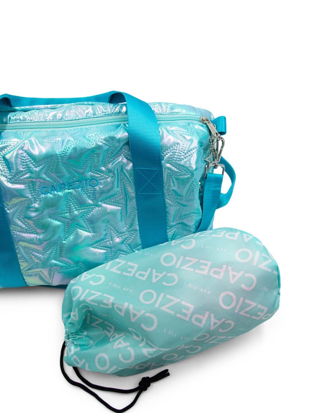 capezio_metallic_star_travel_duffle_metallic_turquoise_b323_5